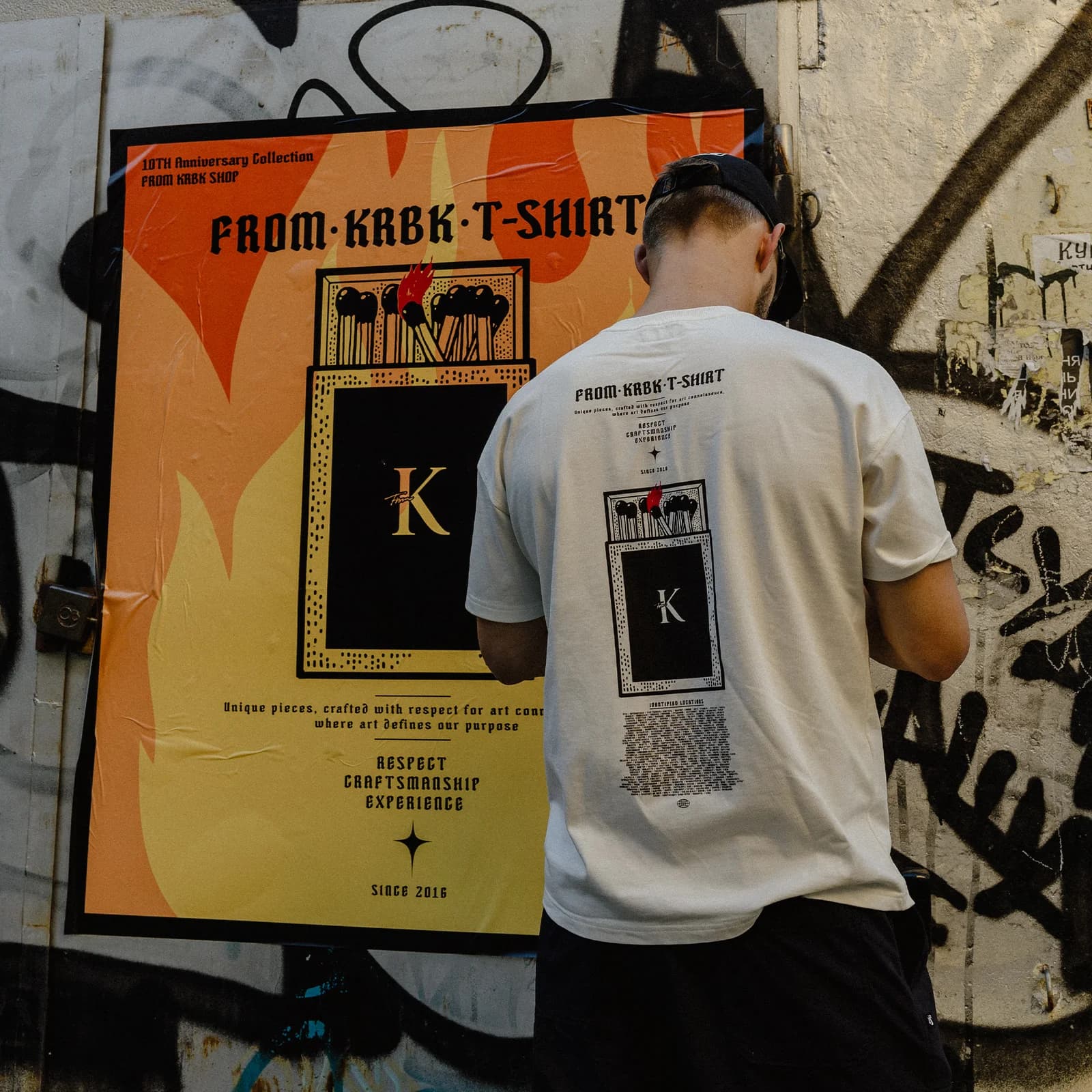 FROM KRBK LEGACY T-SHIRT